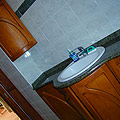 egyedi bútorok fürdőszobába - mosdókgyló