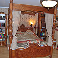egyedi bútor - baldachinos ágy